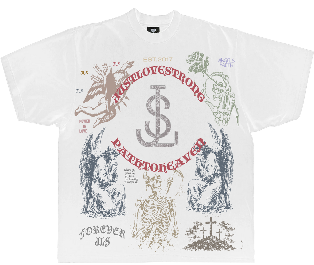 JLS white Tee