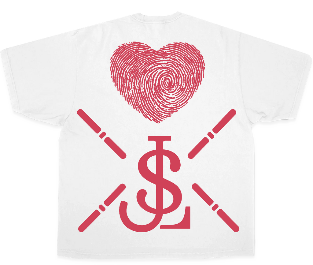 JLS white Tee