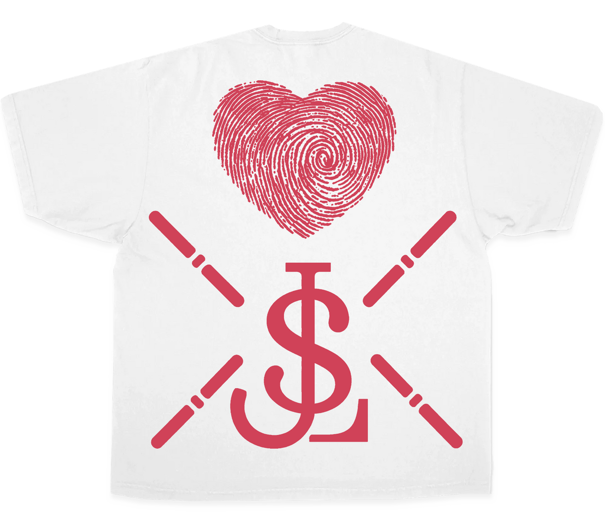 JLS white Tee